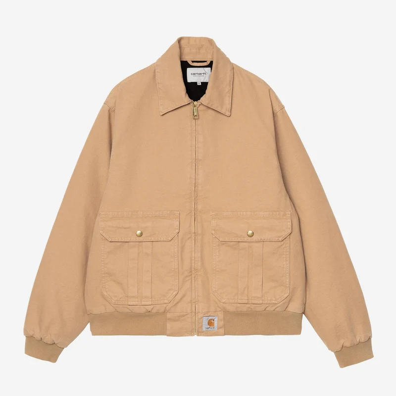 Carhartt WIP Heren Stanton jack | Dusty Hamilton Brown