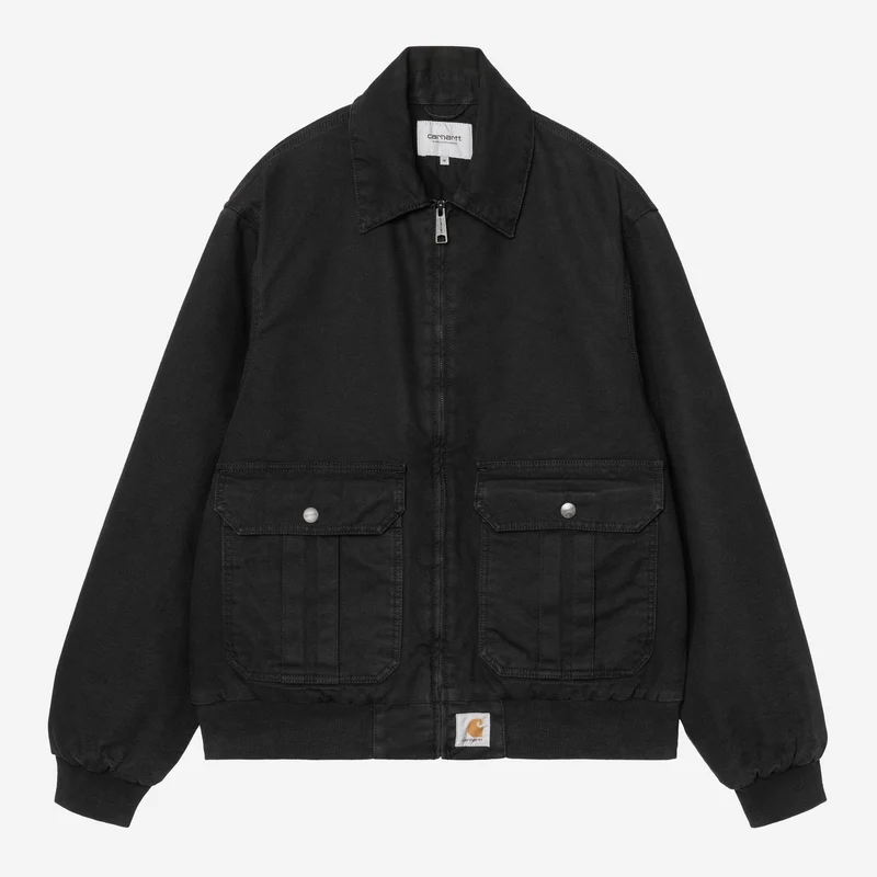 Carhartt WIP Heren Stanton Jas | Zwart