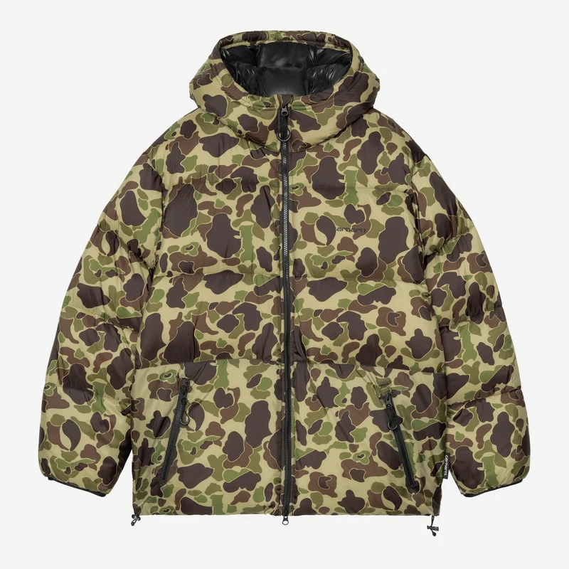 Carhartt WIP Heren Toronto Jas | Camo Duck Green