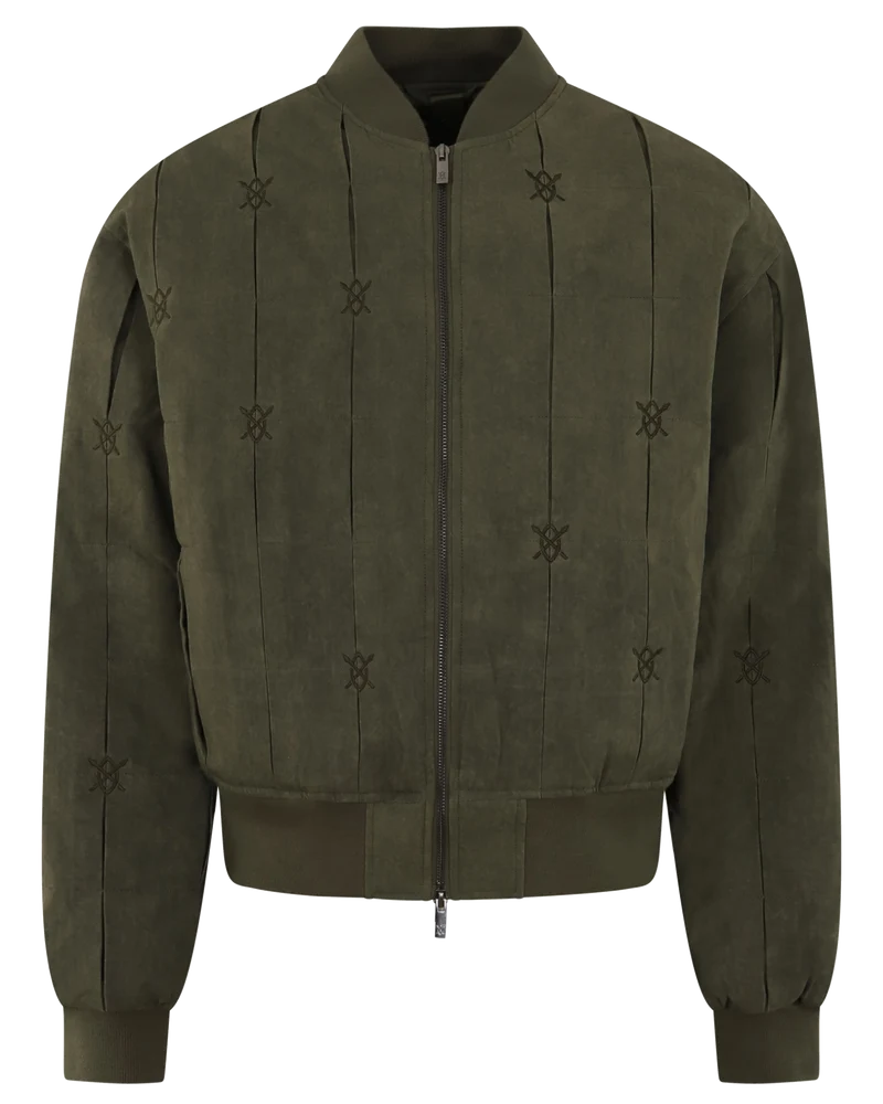 Heren Rasal Bomber Jacket Groen