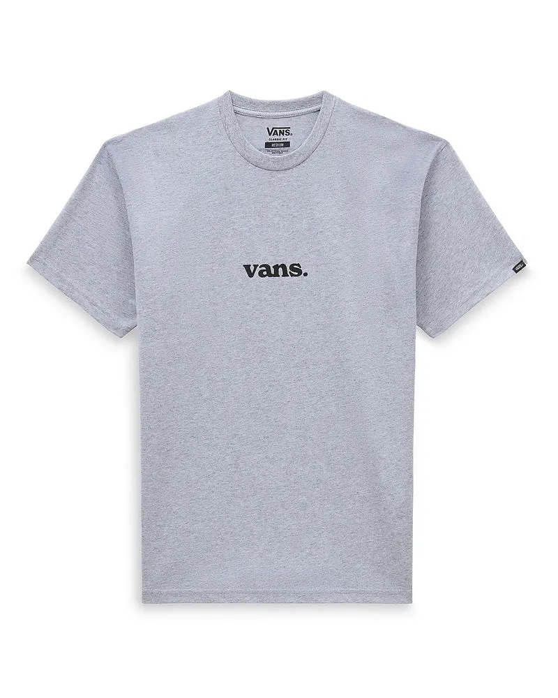 VANS Heren Lower Corecase T-shirt - Atletisch Heather / Zwart