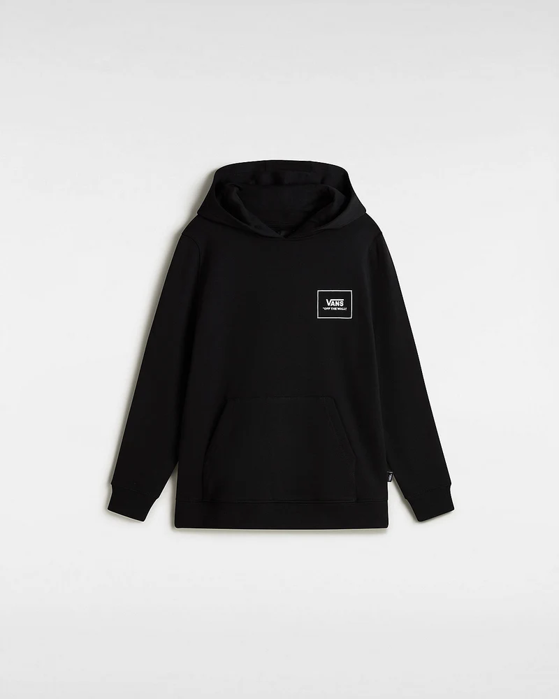 VANS Print Box 2.0 pullover-hoodie voor kinderen - zwart
