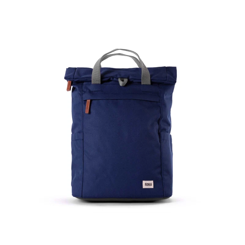 ROKA Finchley Een Mineral Medium tas van gerecycled canvas