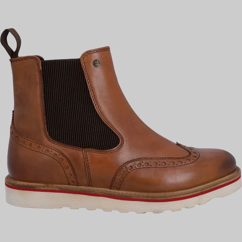 Hunter Orkney Brogue Dealerlaars voor heren | Bruin