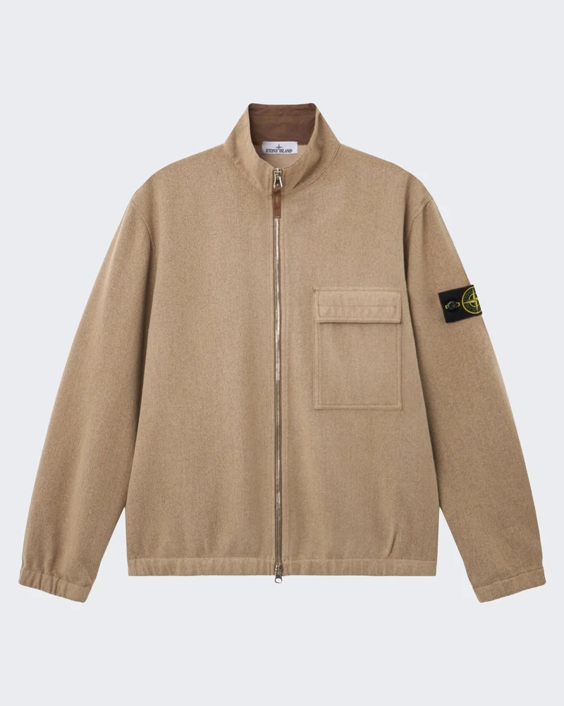 Heren Overhemd Beige