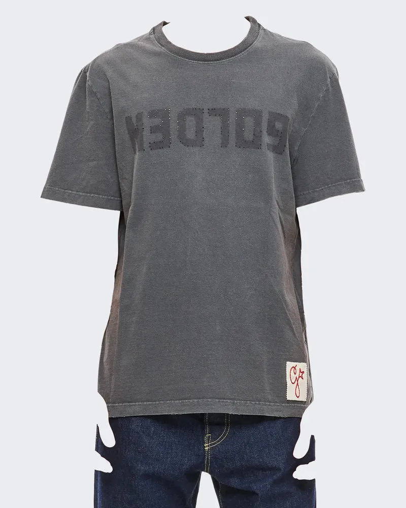 Heren Regular T-Shirt Antraciet