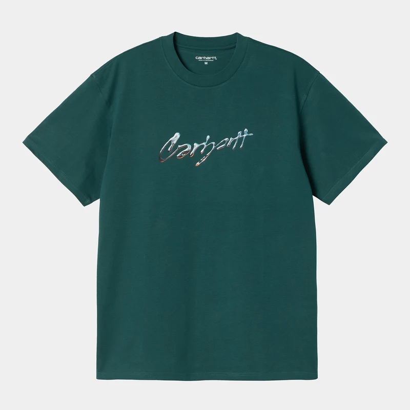 Carhartt WIP Heren Drip T-shirt - Malachiet