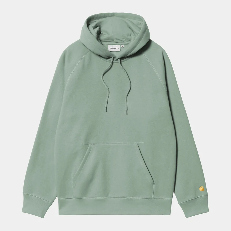 Carhartt WIP Heren Chase Hoodie - Frosted Groen