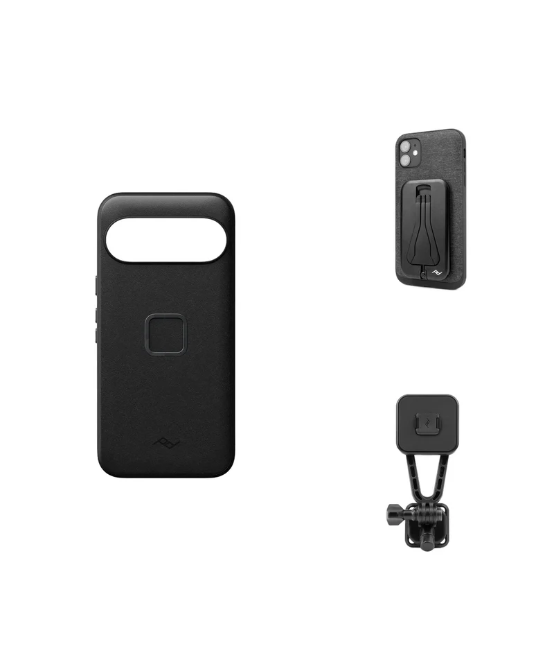 SlimLink Case for Pixel 11 Pro XL + Bundle 2 | Black Leather