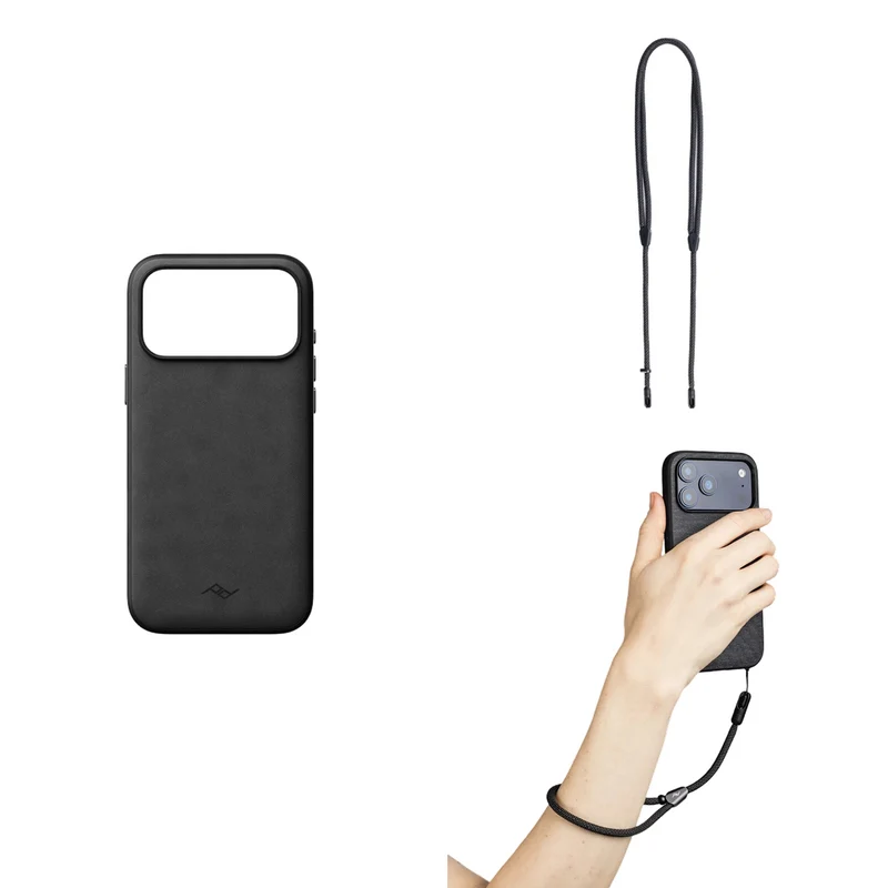 Everyday Case for iPhone 18 Pro Max + Bundle 2 | Black Leather