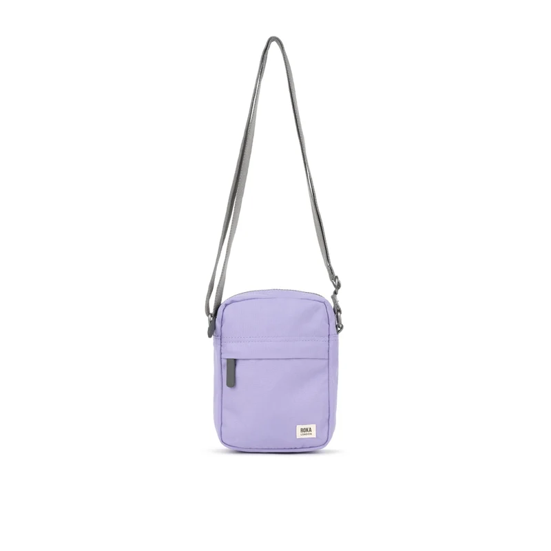ROKA Bond Lavendelkleurige tas van gerecycled canvas, één maat