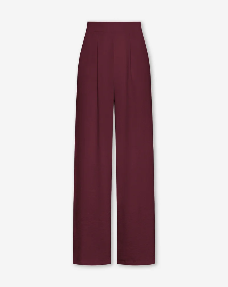 JULIE PANTALON PETITE BURGUNDY