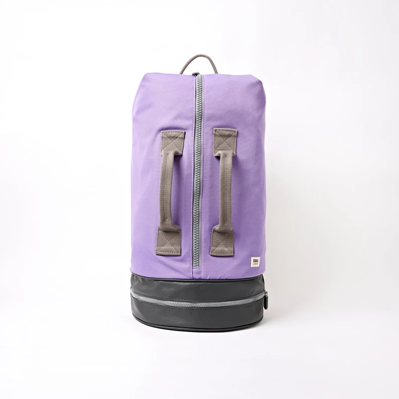 ROKA Heathrow grote tas van gerecycled canvas | Thistle Bloom