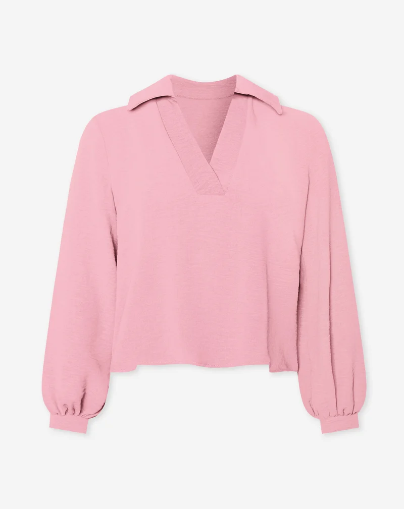 JULIE TOP ZACHT ROZE