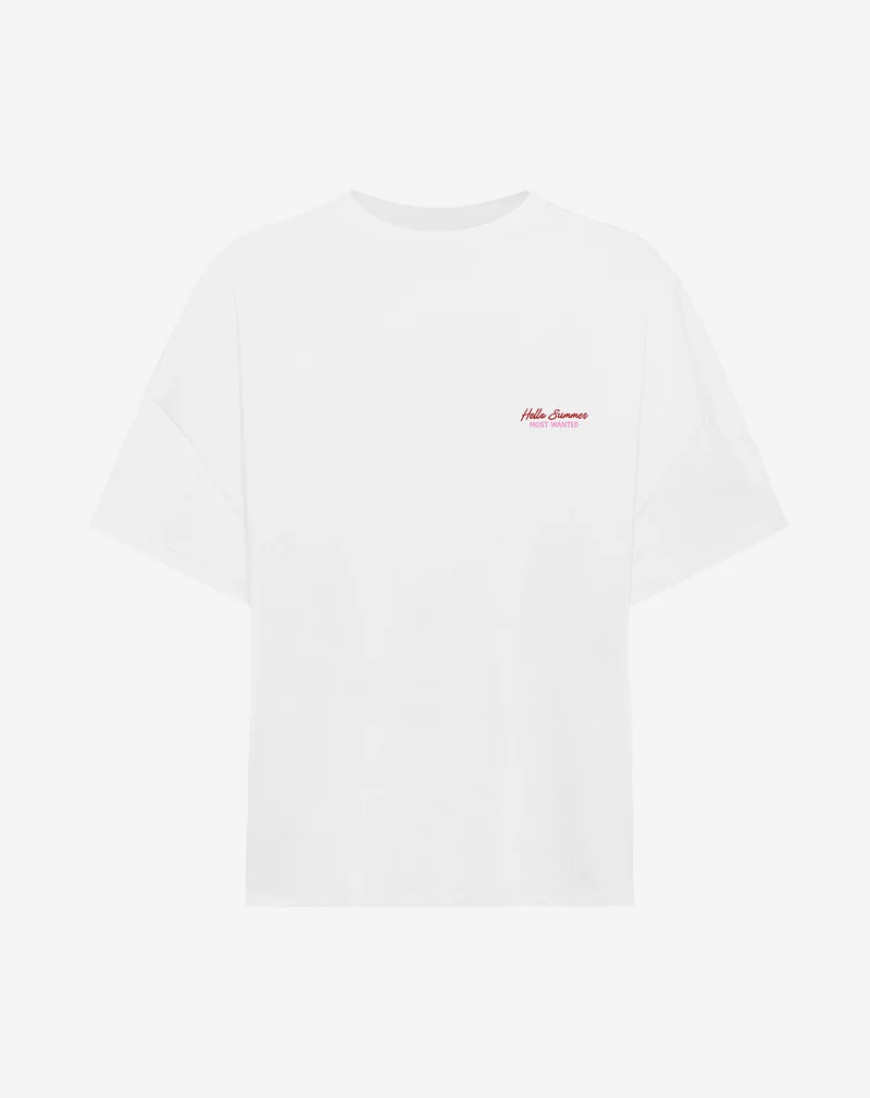 SUNNY OVERSIZED TEE CRÈME