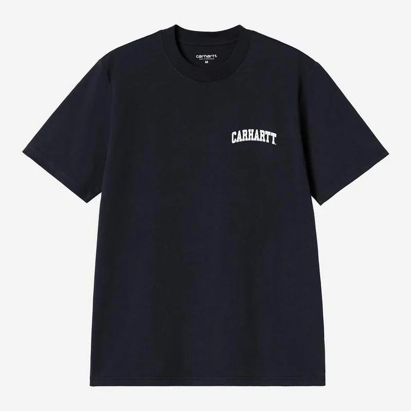 Carhartt WIP Heren T-shirt met universiteitsopdruk | Deep Night