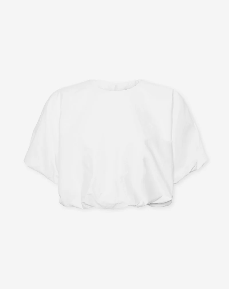 CHARLEY BUBBLE HEM TOP WIT