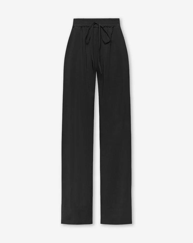 EMMY STRAIGHT LEG PANTS TALL ZWART