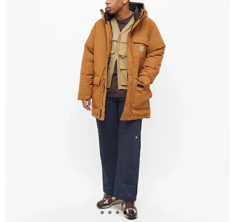 Carhartt WIP Heren Siberian Cold Parka-jas - Hamilton Brown