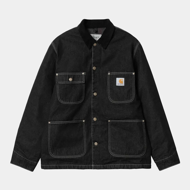 Carhartt WIP Heren OG Chore One Wash Jacket - Zwart / Zwart