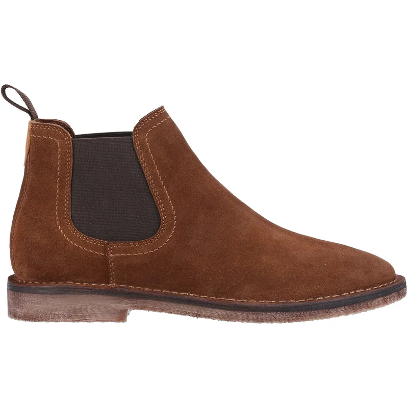 Hush Puppies Heren Shaun Suède Chelsea Laarzen - Bruin