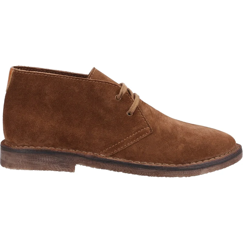 Hush Puppies Samuel suède chukka-laarzen voor heren - bruin