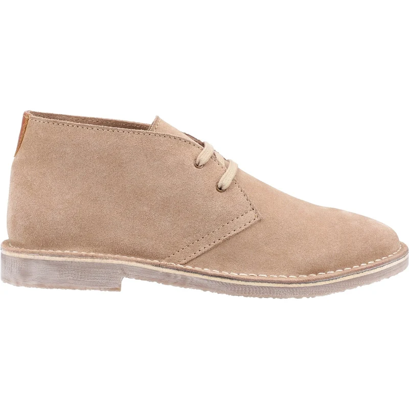 Hush Puppies Samuel suède chukka-laarzen voor heren - lichtbruin