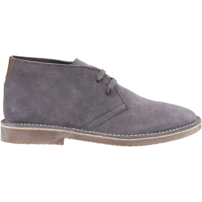 Hush Puppies Samuel suède chukka-laarzen voor heren - grijs