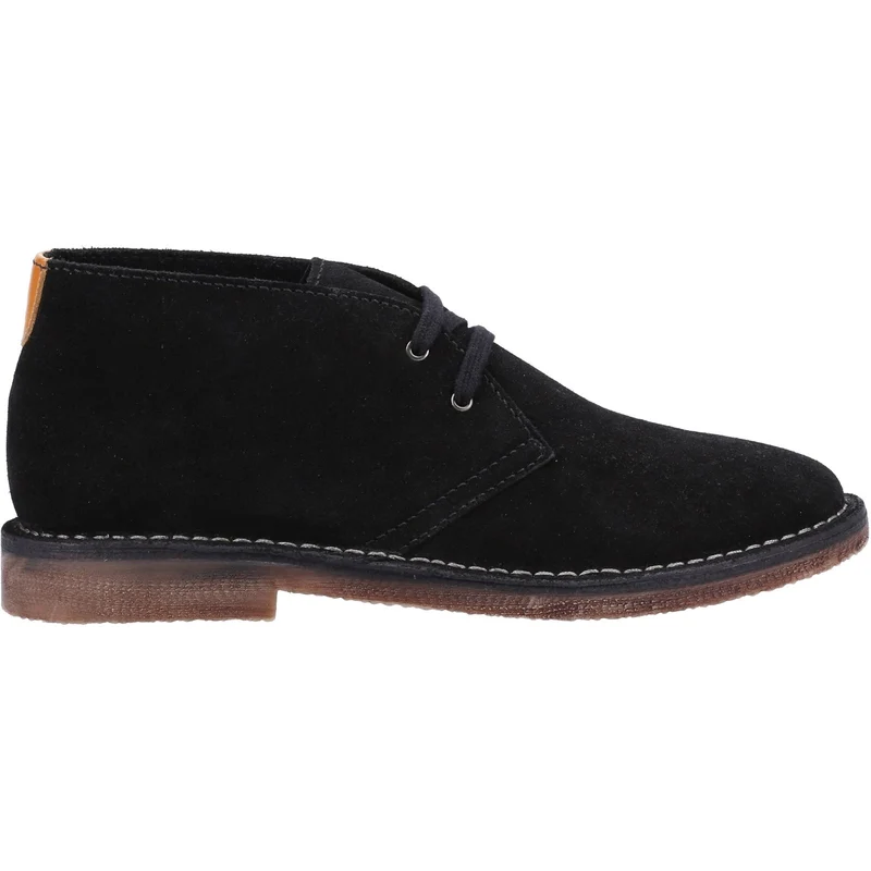 Hush Puppies Samuel suède chukka-laarzen voor heren - zwart