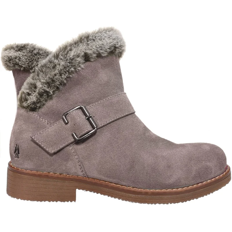 Hush Puppies Hannah suède laars voor dames - taupe