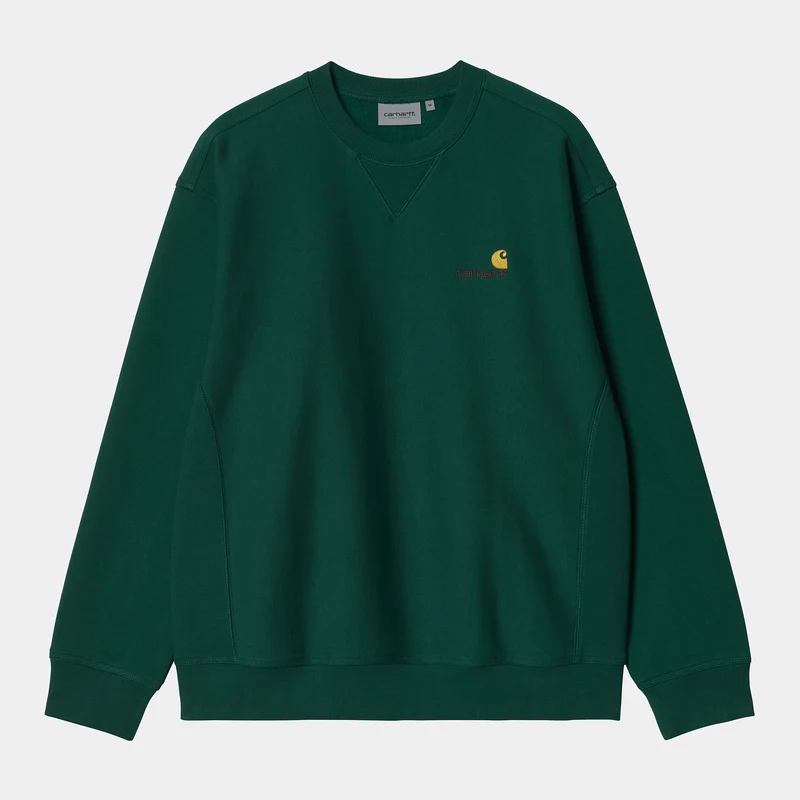 Carhartt WIP HEREN American Script Sweatshirt - Hedge