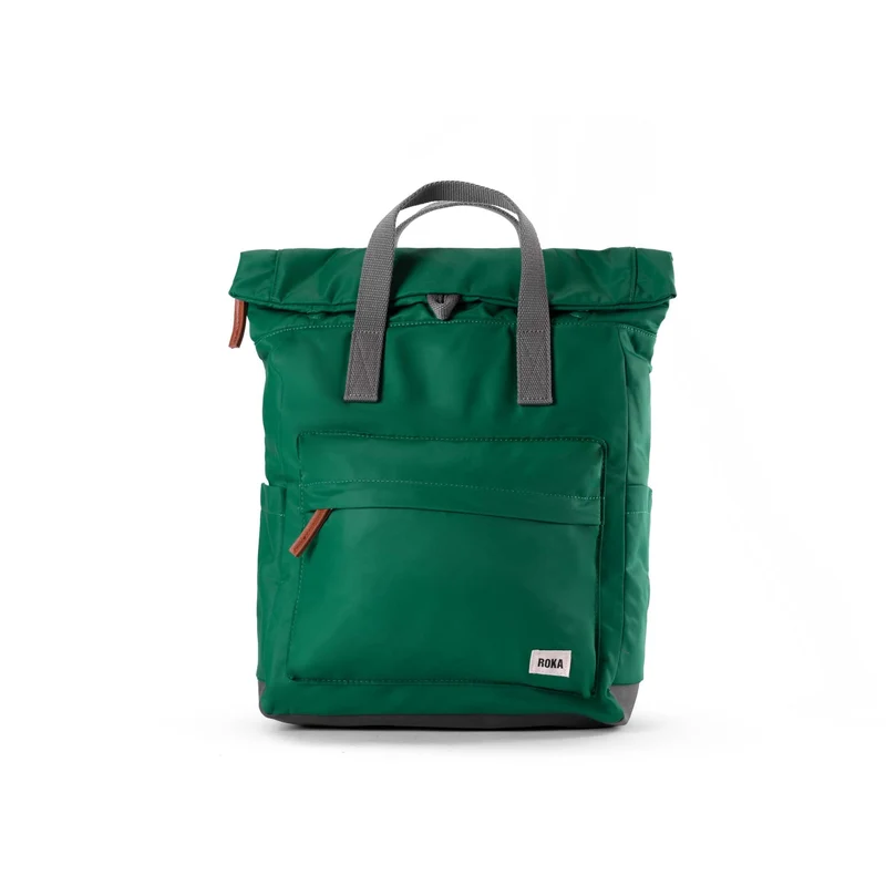 ROKA Canfield B Emerald Medium Tas van gerecycled nylon