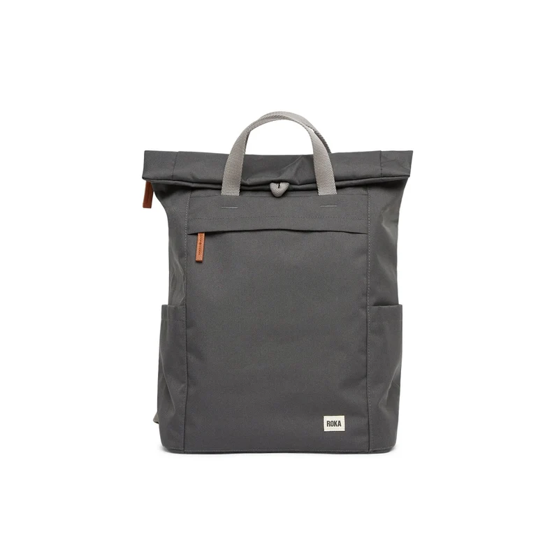 ROKA Finchley Een grote tas van gerecycled canvas van Carbon.