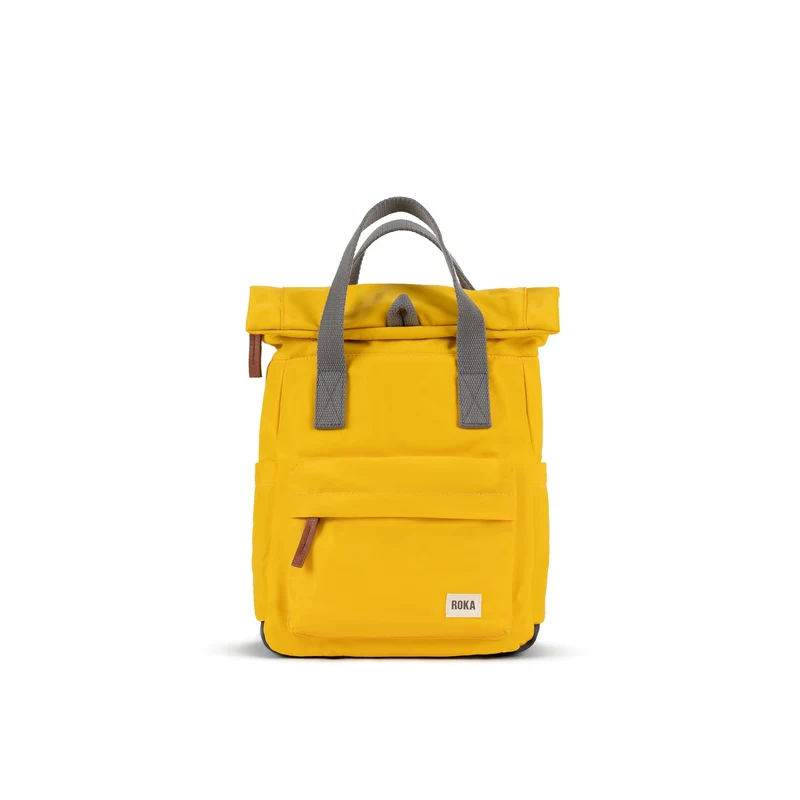 ROKA Canfield B Aspen Yellow Kleine Gerecyclede Nylon Tas