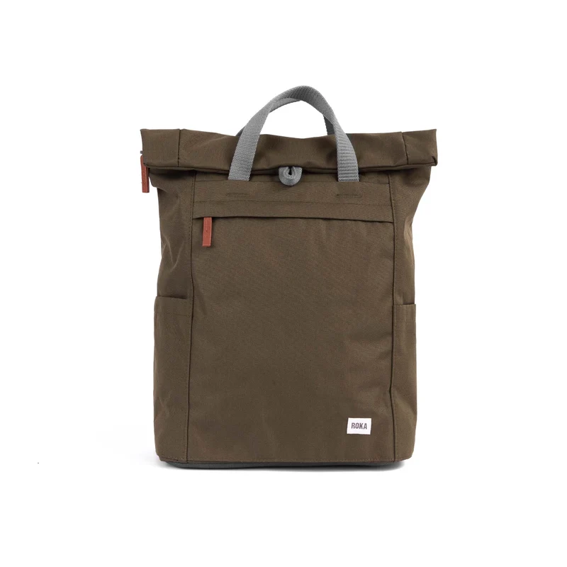 ROKA Finchley Een grote tas van gerecycled canvas van Moss