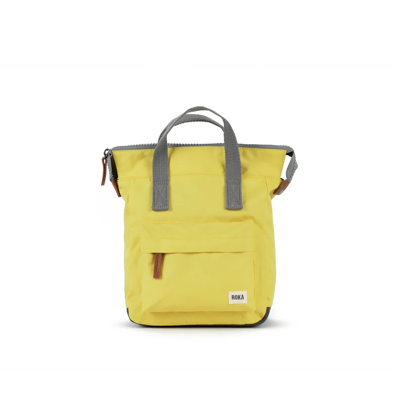 ROKA Bantry B Custard Kleine Tas van Gerecycled Canvas