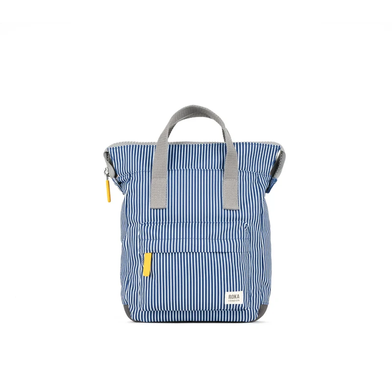 ROKA Bantry B Hickory Stripe Kleine Tas van Gerecycled Canvas