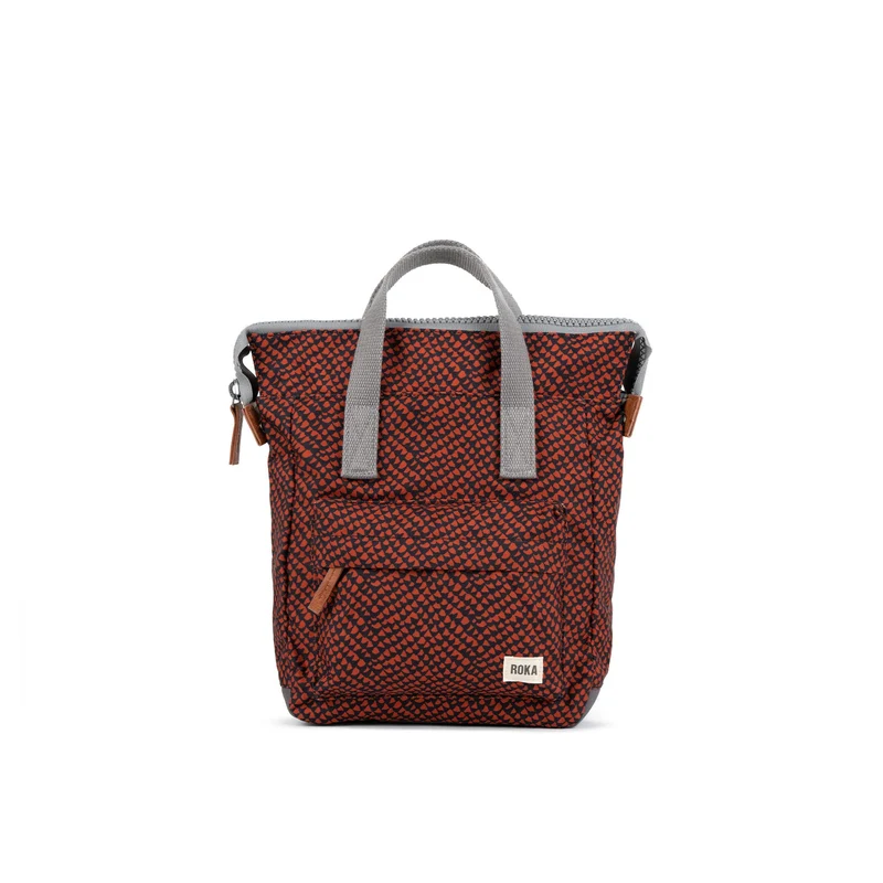 ROKA Bantry B Ginger Snake Kleine Tas van Gerecycled Canvas
