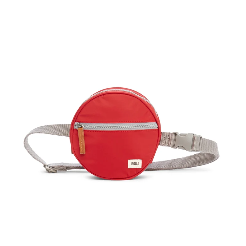 ROKA Paddington D Cranberry Extra Small Gerecyclede Nylon Tas
