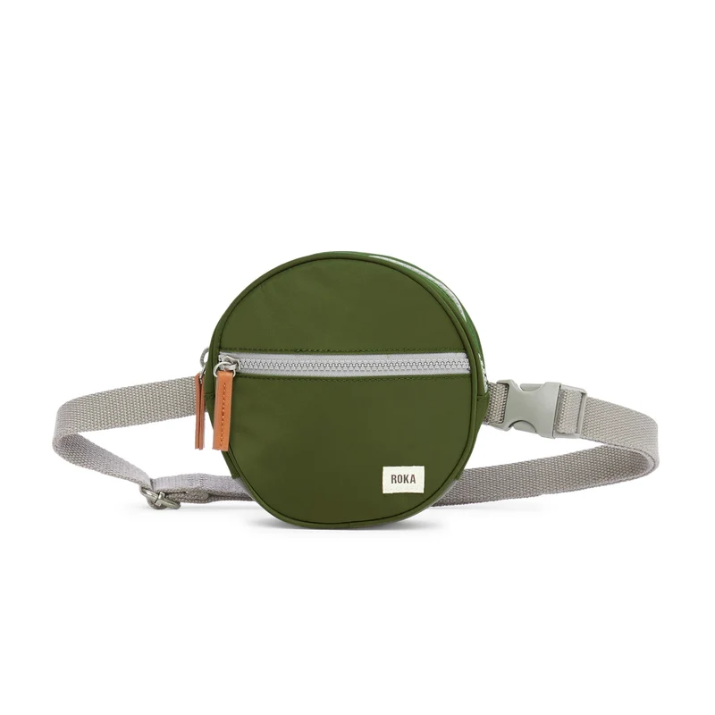 ROKA Paddington D Avocado Extra Small Recycled Nylon Bag