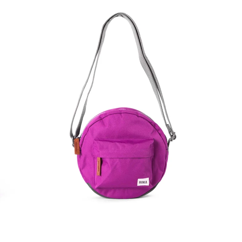 ROKA Paddington B Violet Kleine Tas van Gerecycled Canvas