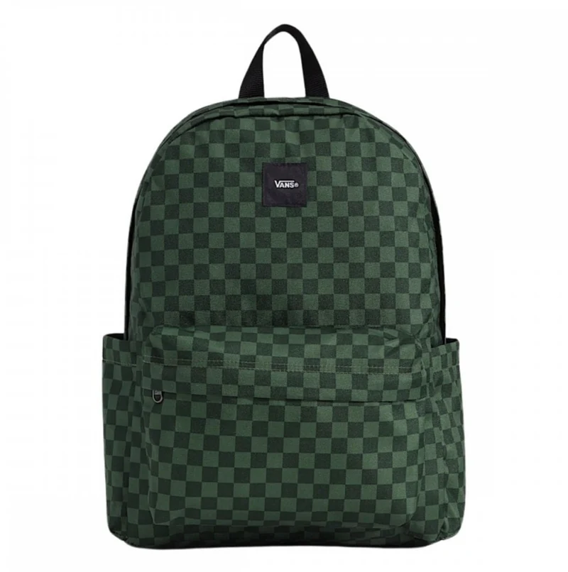 VANS Kids Old Skool Classic Rugzak - Grom Check - Pine Forest