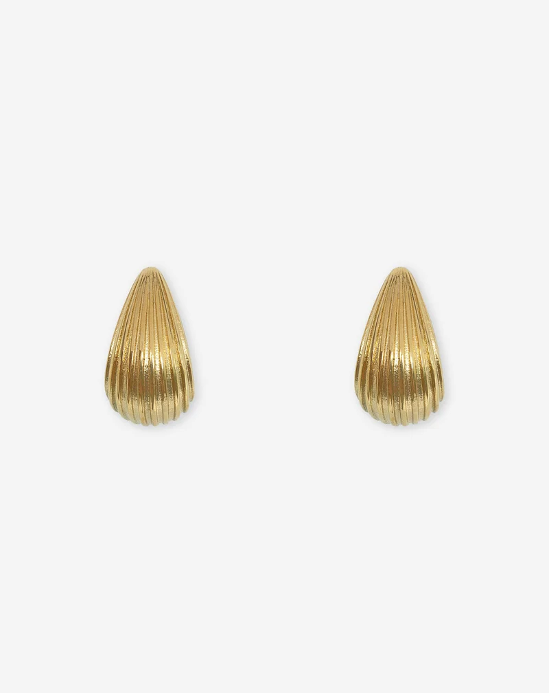 SEASHELL TEARDROP EARRINGS