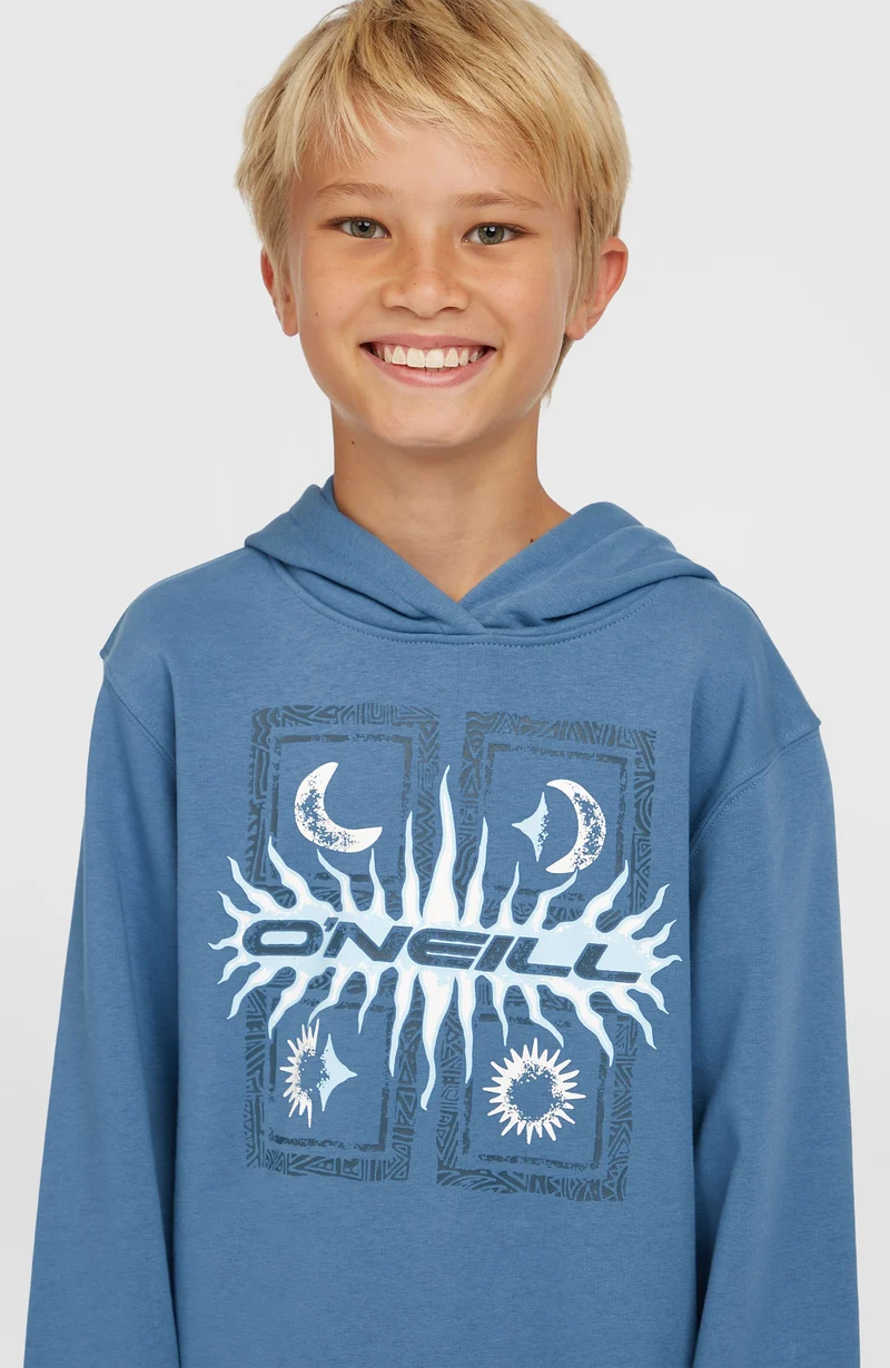 Graphic hoodie | Copen Blue