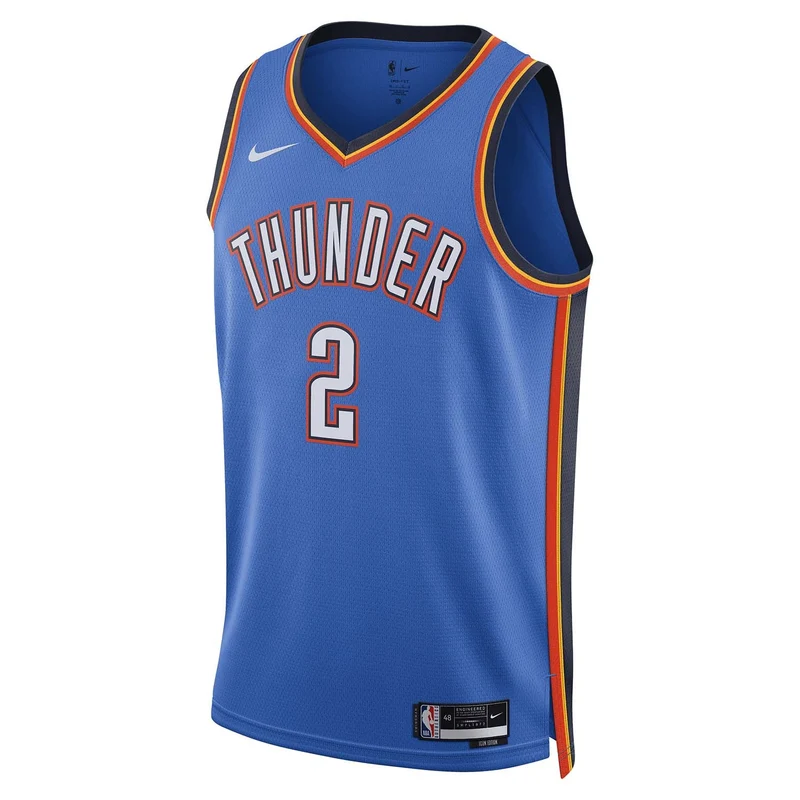 Shai Gilgeous-alexander Oklahoma City Thunder Icon Edition Dri-FIT Swingman NBA-jersey
