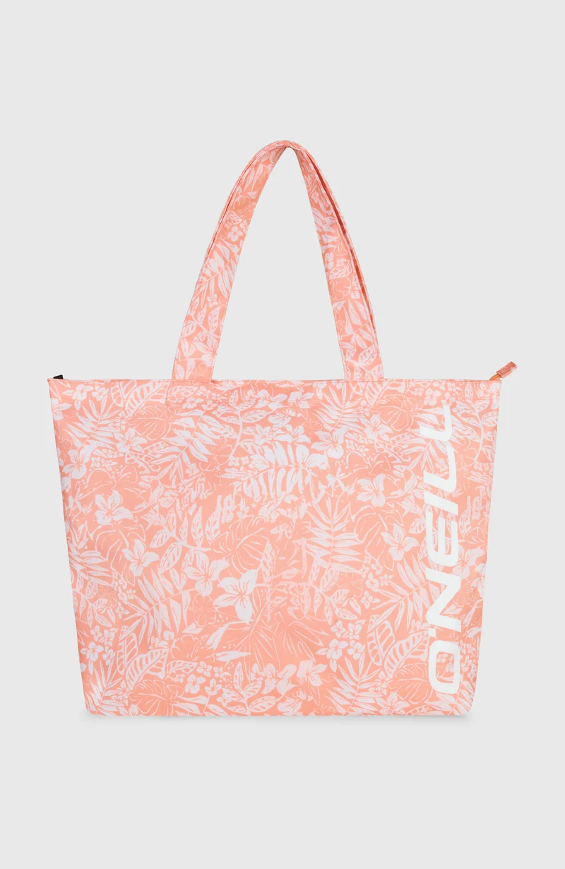 Coastal Print totebag | Peach Island Sky