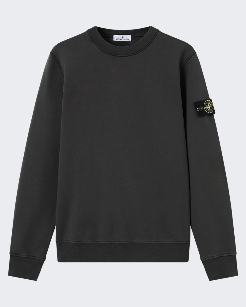 Heren Sweatshirt-Lead Grey-V0062 Grijs