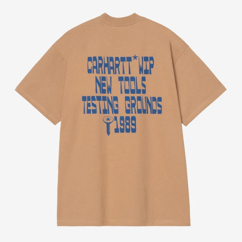 Carhartt WIP Heren T-shirt met blokkenprint | Pinda