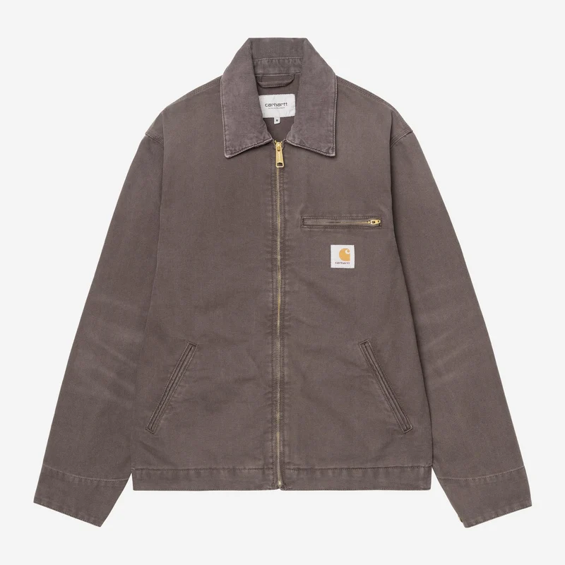 Carhartt WIP Detroit-jas voor heren | Canvas in de kleur leisteen
