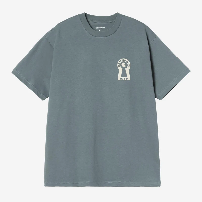 Carhartt WIP Heren T-shirt met sloten | Comfortabel blauw